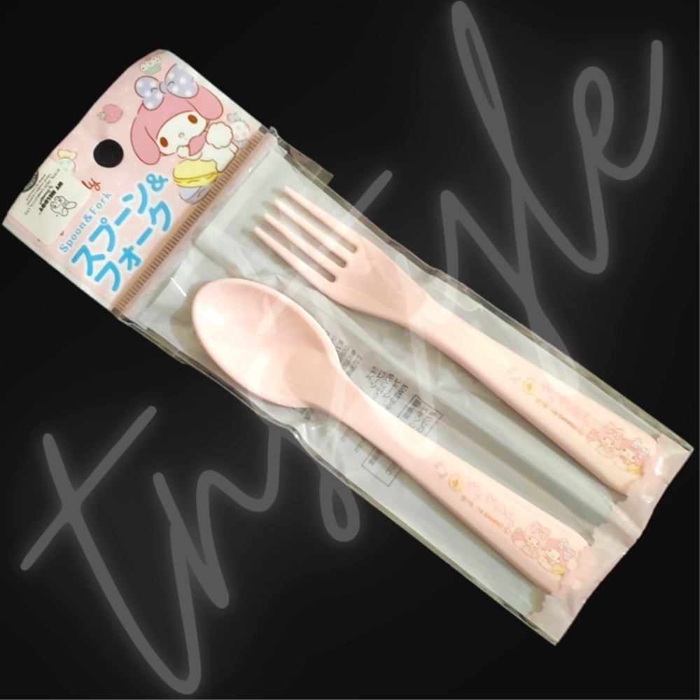⭐️LAST ONE⭐️ My Melody Fork & Spoon Set